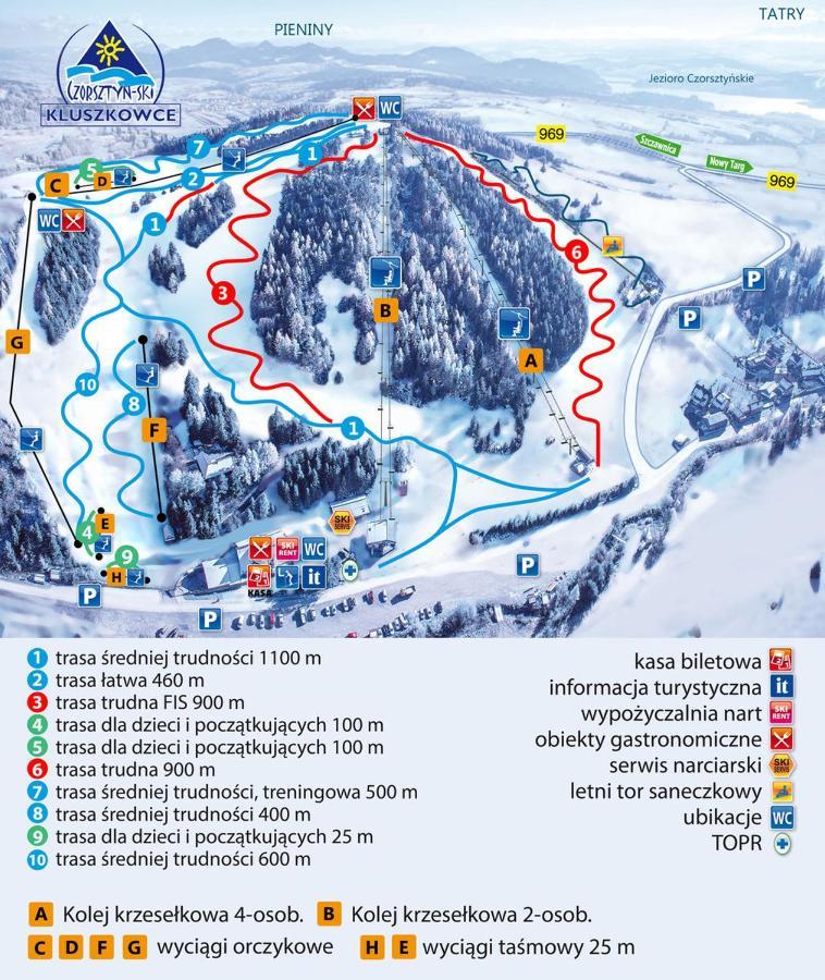 Apartament Czorsztyn Lake & Ski ภายนอก รูปภาพ